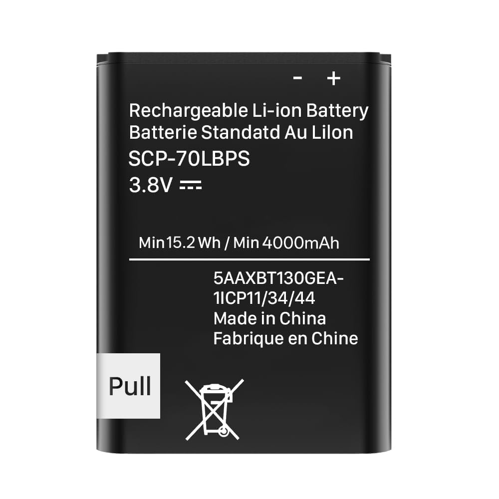 Amazon.com: LCLEBM [Upgraded 4000 mAh SCP-70LBPS Battery, (New